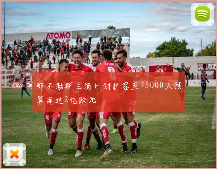 那不勒斯主场计划扩容至75000人预算高达2亿欧元