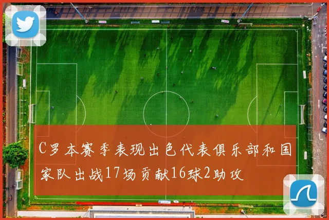 C罗本赛季表现出色代表俱乐部和国家队出战17场贡献16球2助攻